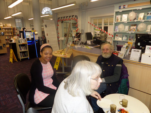 Angela Marsons Author Visit - Me and my writing group