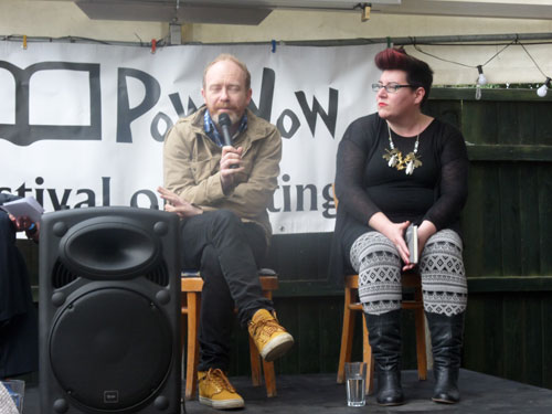 PowWow Festival of Writing 2016 - David Savill and Georgina Bruce