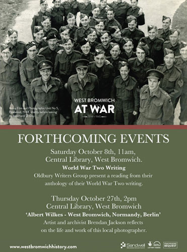 Oldbury Writing Group Event – World War Two Anthology Reading