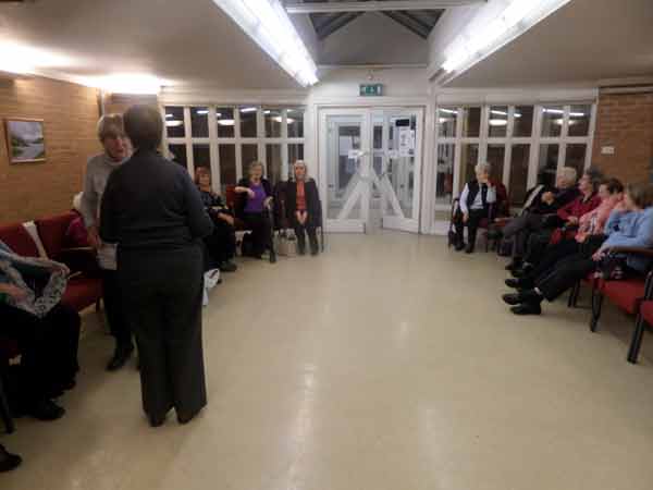 Oldbury Writing Group Book Reading Event – The Wives Methodist Group - The audience