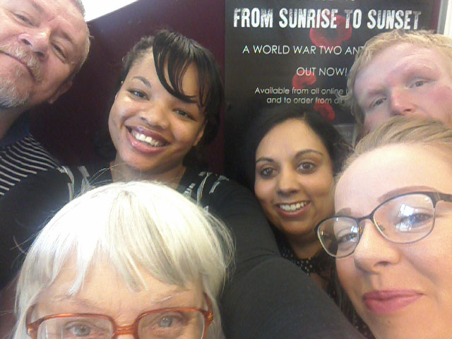 Oldbury Writing Group - From Sunrise to Sunset Book Launch - Group Selfie 1 Oldbury Writing Group - From Sunrise to Sunset Book Launch - Group Selfie 1