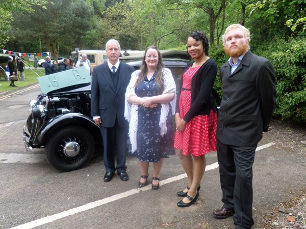 From Sunrise to Sunset Book Tour – Museum of Cannock Chase’s VE Day Celebration - Group Photo