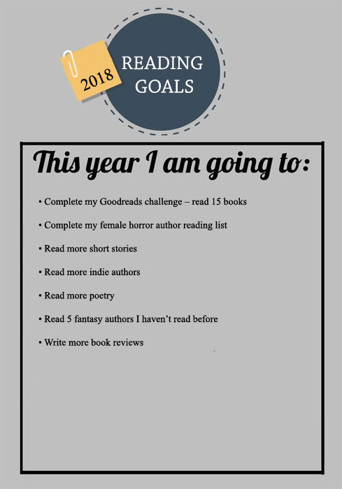2018 reading goals