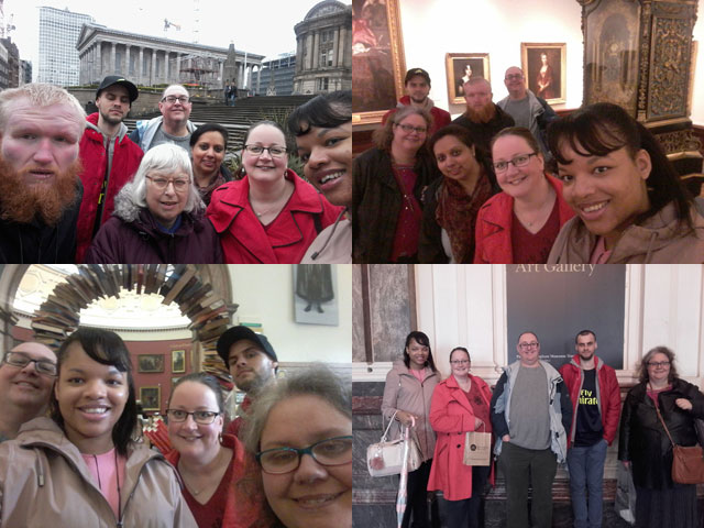 Birmingham Museum and Art Gallery  - Group photos